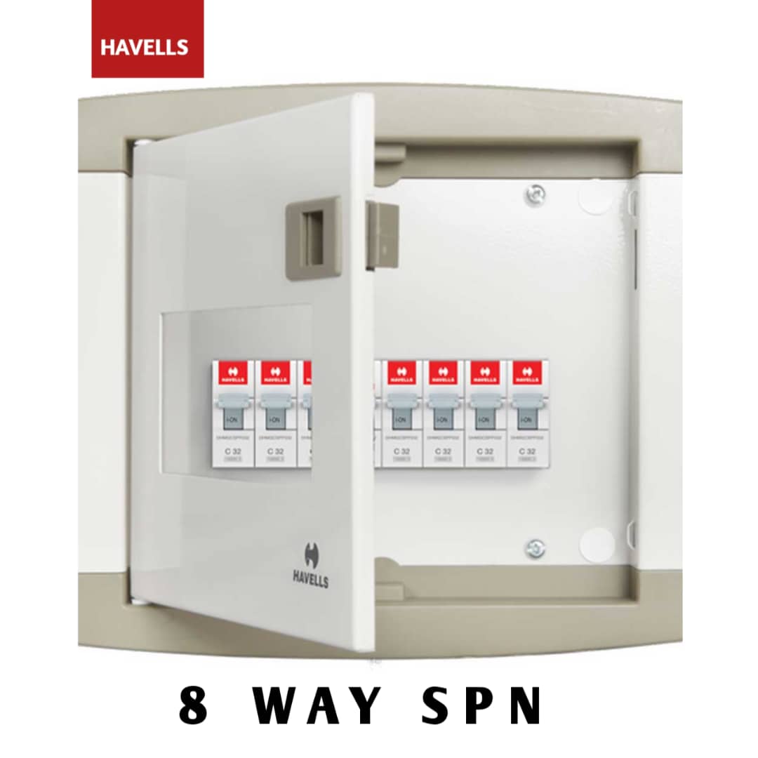 HAVELLS 8 WAY SPN DB COMPLETE